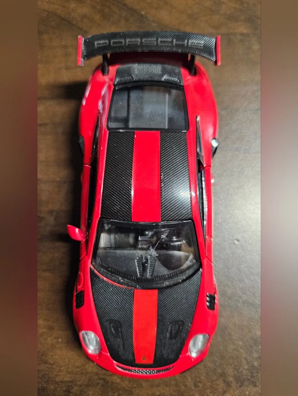 MSZ 1:32 scale Porsche 911 GT3 RS Weissach Package diecast model car.